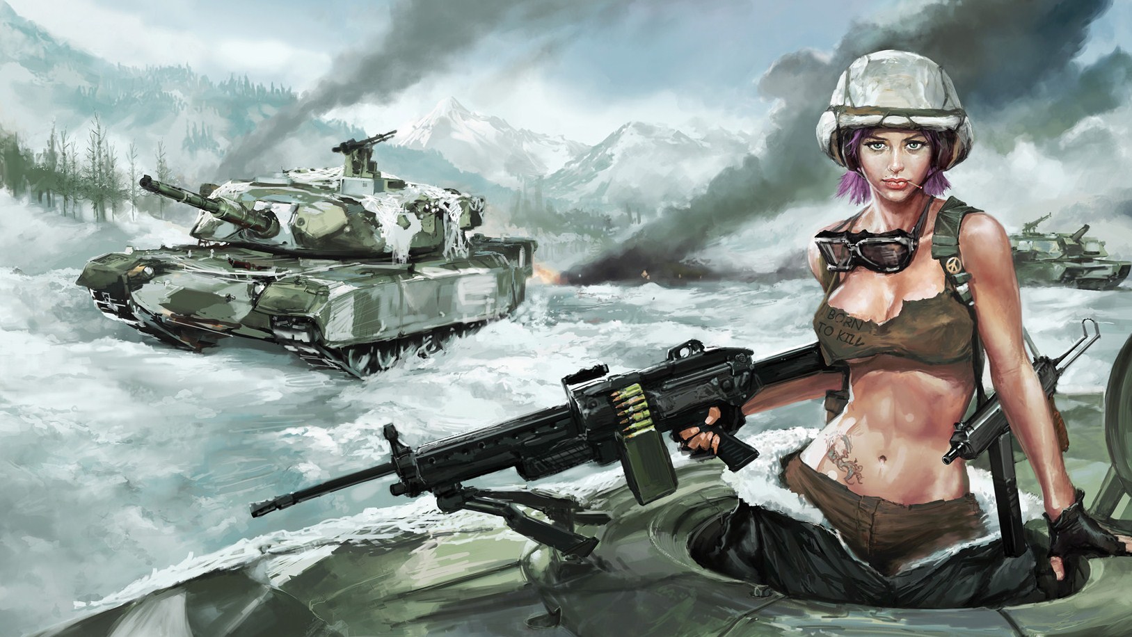 Unknown Artist born to kill